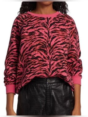 Ba&Sh Zebra Print Sweater